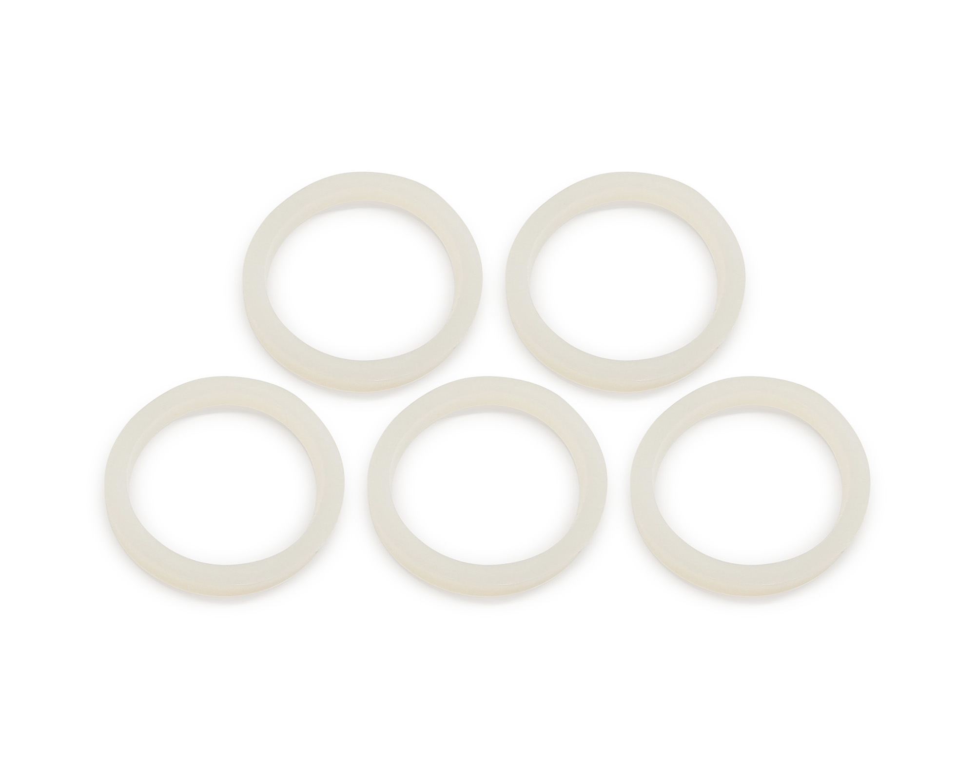 D0808  Additions (5 Pack) Rubber Washer 52 x 42 x 5mmWhite